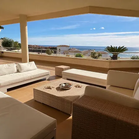 Precioso Con Piscina, Vistas A Mar Apartamento *
