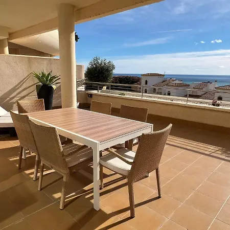 Precioso Con Piscina, Vistas A Mar Apartamento Altea